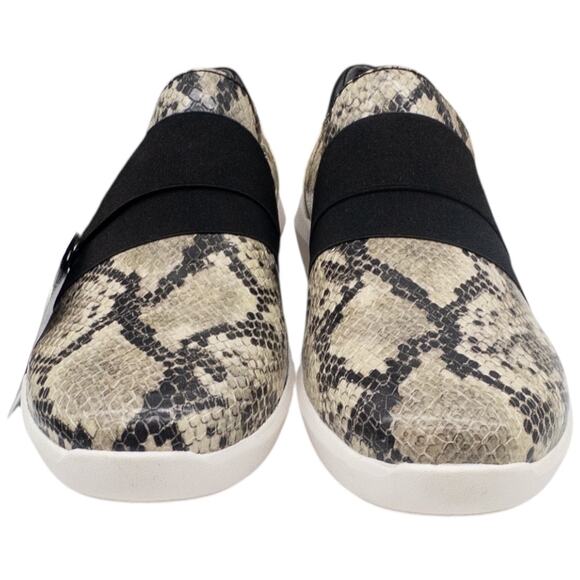 Clarks Cloudsteppers Kayleigh Slip-On Sneaker Tan Black Snakeskin Women's 9.5 - Picture 6 of 8